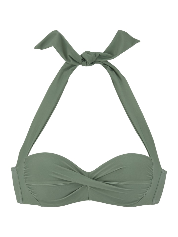 LASCANA Бикини-топ без косточек на косточках, оливковый цвет
LASCANA Бикини-топ без косточек на косточках, оливковый цвет