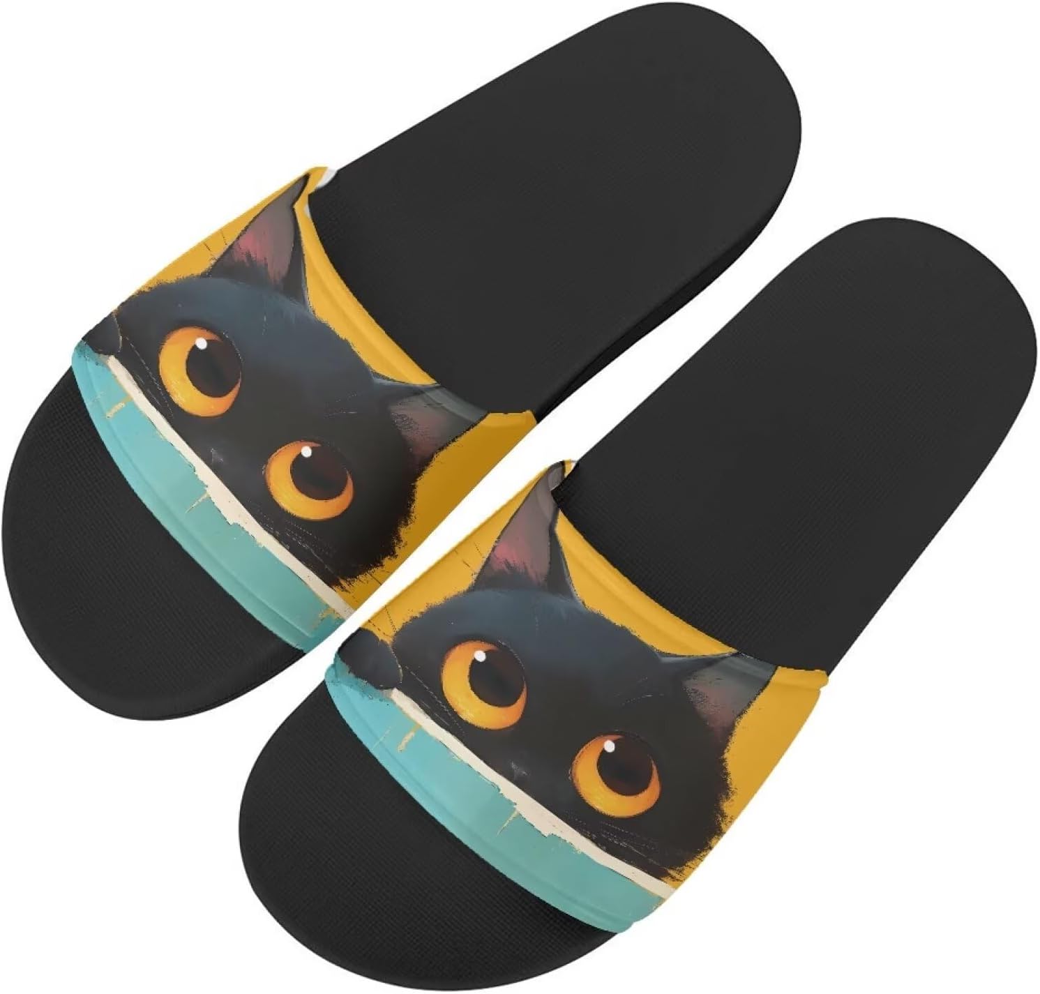 Забавные тапочки Binienty для взрослых, сандалии унисекс, нескользящие, быстросохнущие, для душа и ванной, черный
Забавные тапочки Binienty для взрослых, сандалии унисекс, нескользящие, быстросохнущие, для душа и ванной, черный