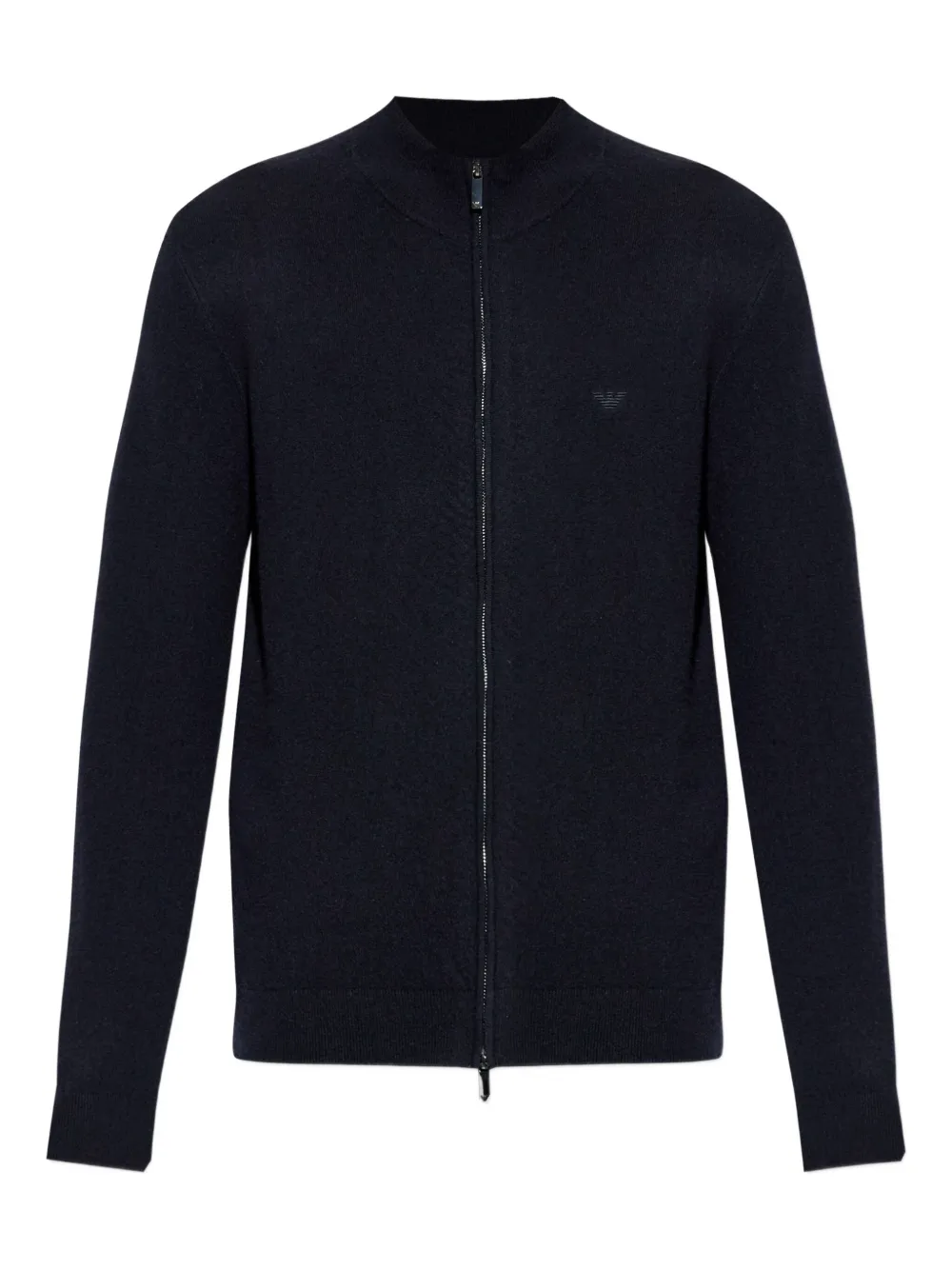 Кардиган с застежкой-молнией спереди и высоким воротом EMPORIO ARMANI, синий
Кардиган с застежкой-молнией спереди и высоким воротом EMPORIO ARMANI, синий