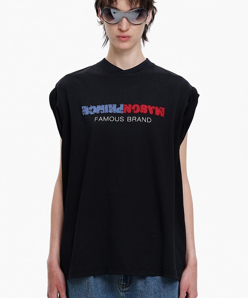 MASONPRINCE Футболка оверсайз с вышитым логотипом и закатанными рукавами, Mason Prince, черный
MASONPRINCE Футболка оверсайз с вышитым логотипом и закатанными рукавами, Mason Prince, черный