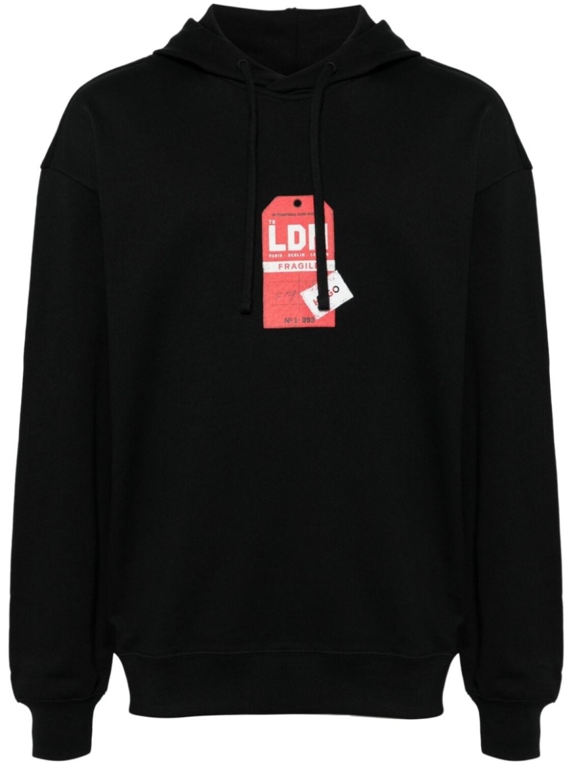 HUGO худи с графичным принтом, черный
HUGO худи с графичным принтом, черный