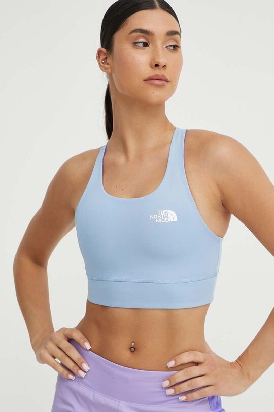 Двусторонний спортивный бюстгальтер Flex. The North Face, синий 
Двусторонний спортивный бюстгальтер Flex. The North Face, синий