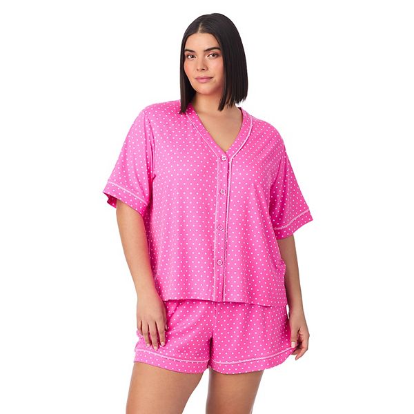 Пижамный комплект Plus size с коротким рукавом и шортами Cuddl Duds, Fuchsia Dot
Пижамный комплект Plus size с коротким рукавом и шортами Cuddl Duds, Fuchsia Dot