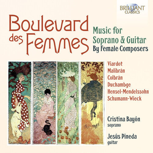 CD диск Colbran / Alvarez / Pineda: Music for Soprano & Guitar by 19th Century Female Composers
CD диск Colbran / Alvarez / Pineda: Music for Soprano & Guitar by 19th Century Female Composers