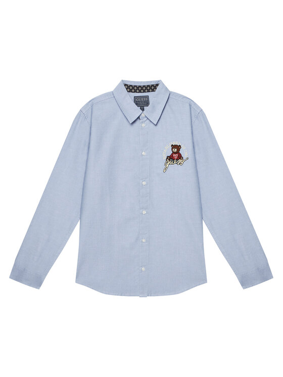 Рубашка обычного кроя L4BH02 W9CL0 Guess, синий
Рубашка обычного кроя L4BH02 W9CL0 Guess, синий