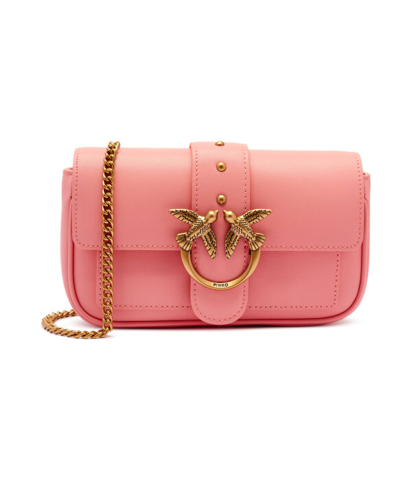 Сумка кожаная Pinko Love One Pocket C, розовый
Сумка кожаная Pinko Love One Pocket C, розовый