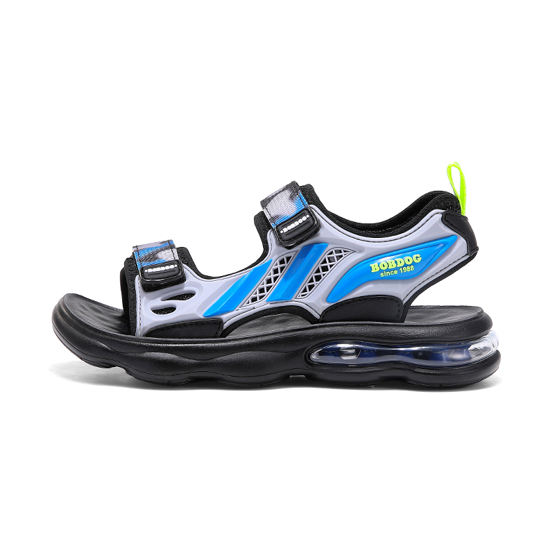 Детские сандалии с низким верхом, противоскользящей амортизацией, износостойкостью, отскоком, легкостью и амортизацией BOBDOG, серый/синий
Детские сандалии с низким верхом, противоскользящей амортизацией, износостойкостью, отскоком, легкостью и амортизацией BOBDOG, серый/синий