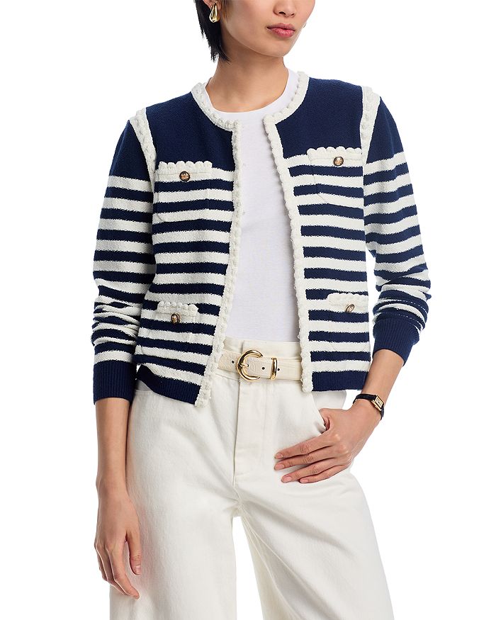 Полосатый жакет T Tahari, мультиколор
Полосатый жакет T Tahari, мультиколор