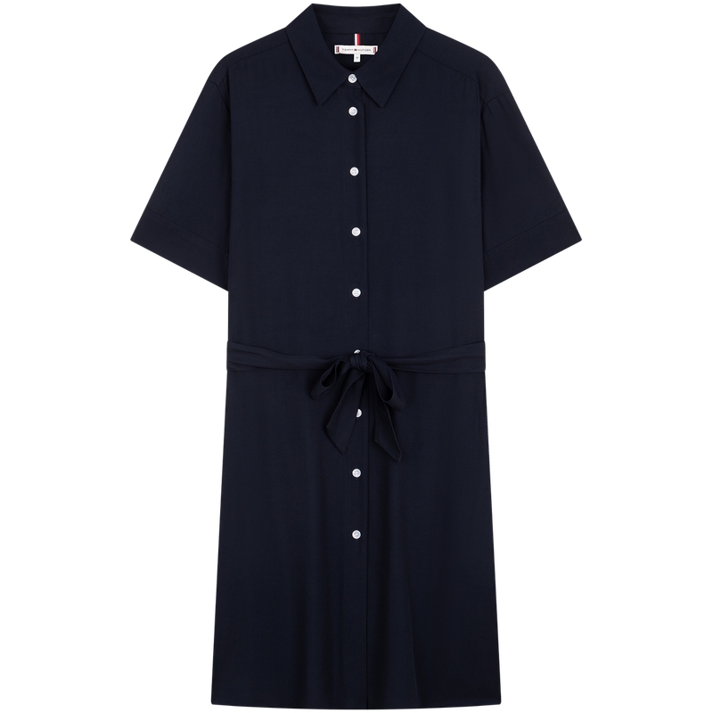 Женское платье с коротким рукавом Tommy Hilfiger, синий
Женское платье с коротким рукавом Tommy Hilfiger, синий