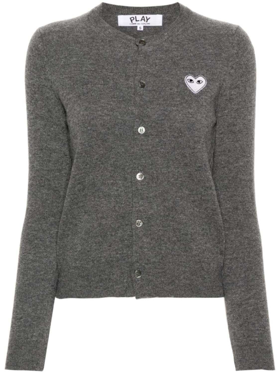 Comme Des Garçons Play кардиган с заплаткой в виде сердца, серый
Comme Des Garçons Play кардиган с заплаткой в виде сердца, серый