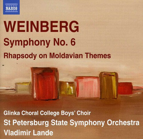 CD диск Weinberg / st Petersburg State So / Lande: Symphony No. 6 & Rhapsody on Moldavian Themes
CD диск Weinberg / st Petersburg State So / Lande: Symphony No. 6 & Rhapsody on Moldavian Themes