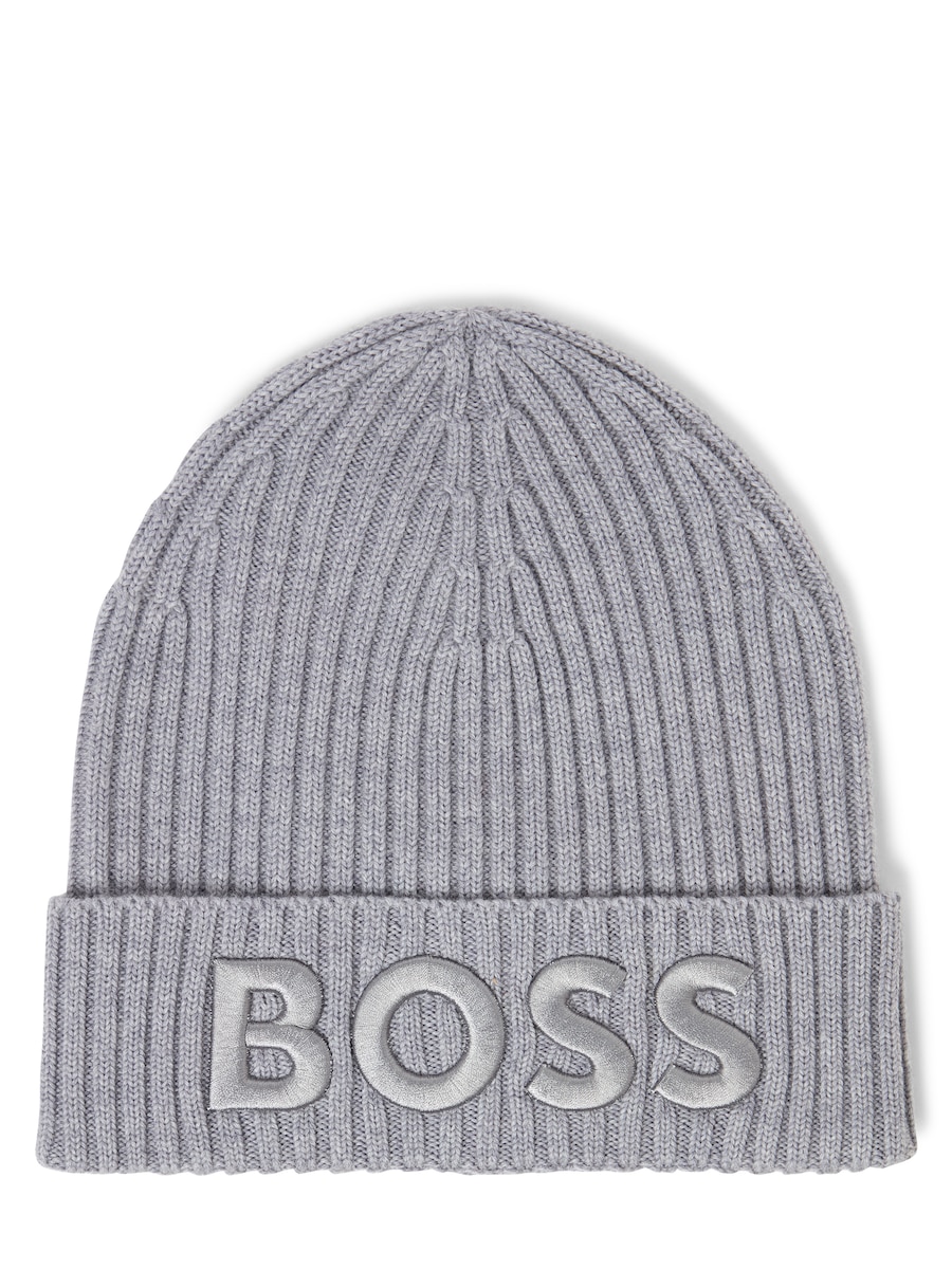 Шапка BOSS, светло-серый
Шапка BOSS, светло-серый