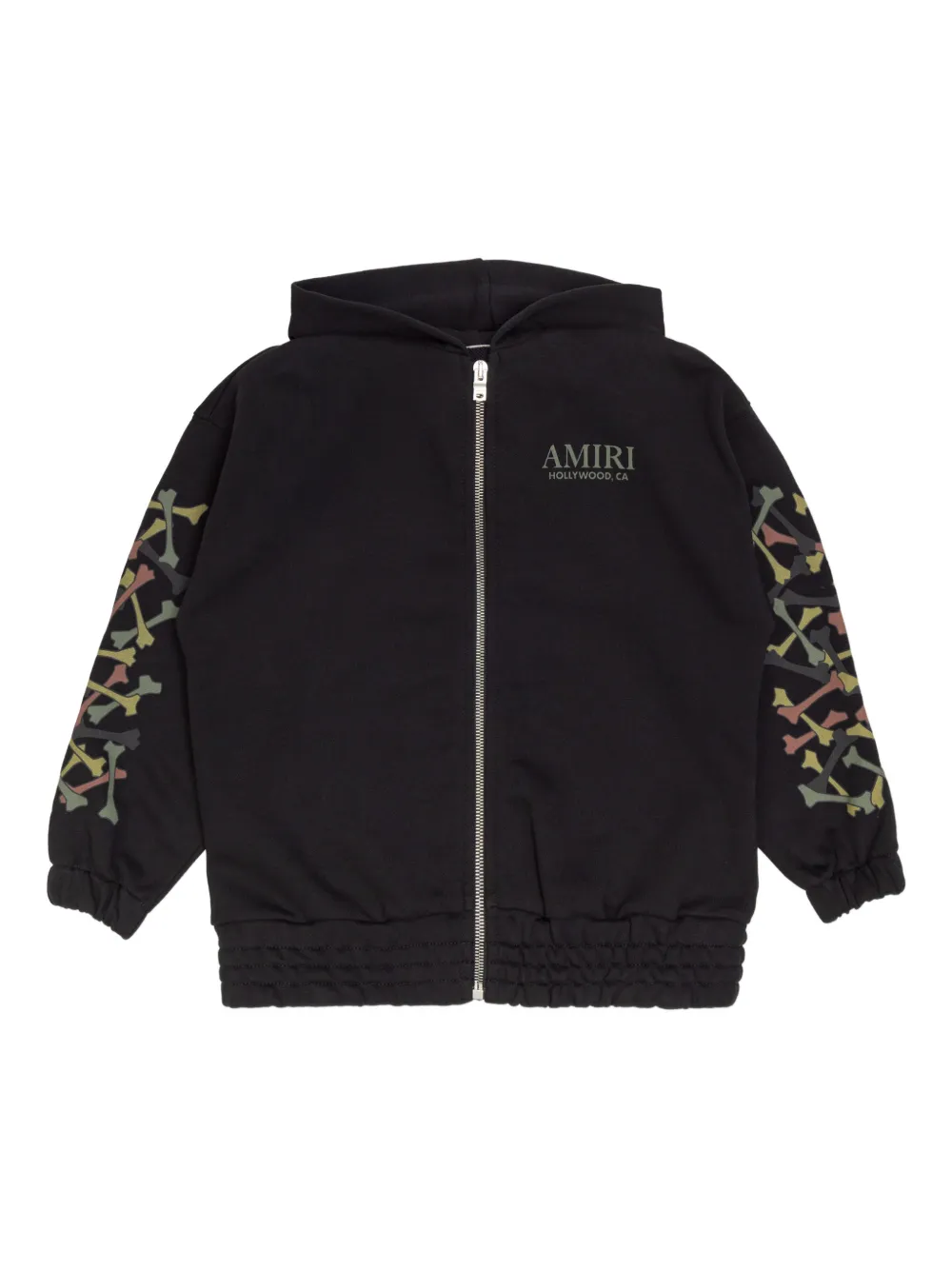 Худи на молнии с принтом "кости" Amiri Kids, черный
Худи на молнии с принтом "кости" Amiri Kids, черный