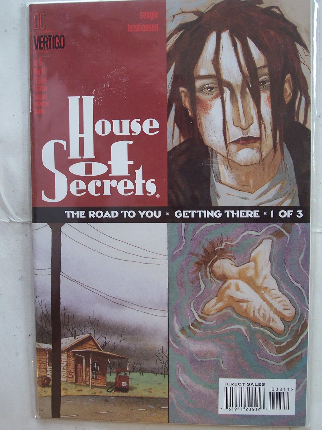 HOUSE OF SECRETS, #8 (COMIC BOOK): THE ROAD TO YOU - GETTING THERE, PART ONE (VERTIGO)
HOUSE OF SECRETS, #8 (COMIC BOOK): THE ROAD TO YOU - GETTING THERE, PART ONE (VERTIGO)
