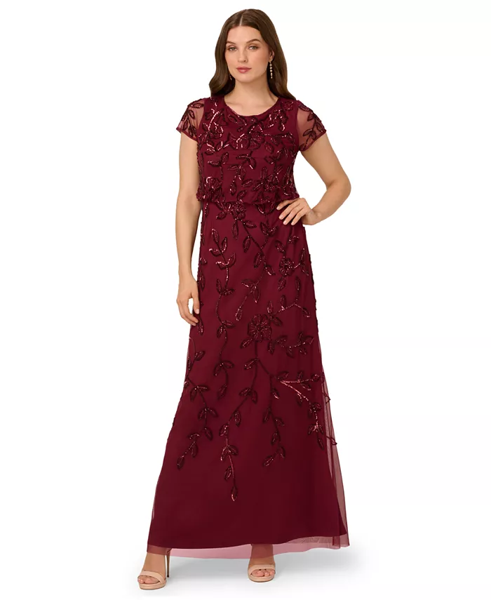 Женское платье-блузон с цветочным принтом Adrianna Papell, коричневый
Женское платье-блузон с цветочным принтом Adrianna Papell, коричневый