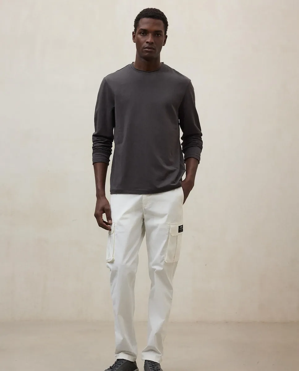 Мужская футболка с длинным рукавом и принтом на спине Ecoalf, темно-серый
Мужская футболка с длинным рукавом и принтом на спине Ecoalf, темно-серый