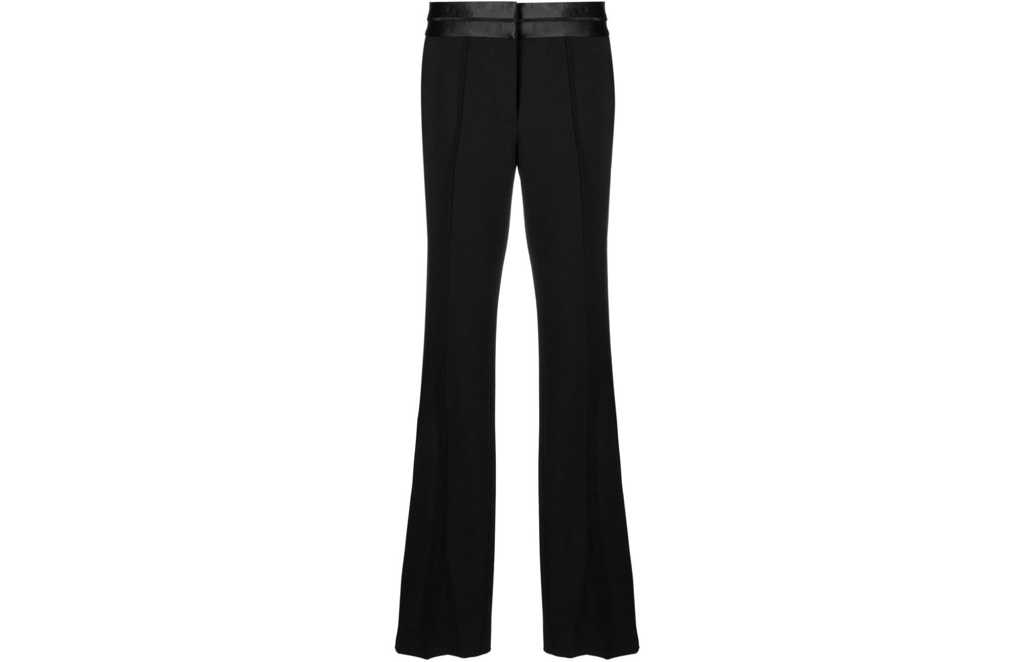 Брюки bootcut с атласной отделкой Helmut Lang, черный
Брюки bootcut с атласной отделкой Helmut Lang, черный