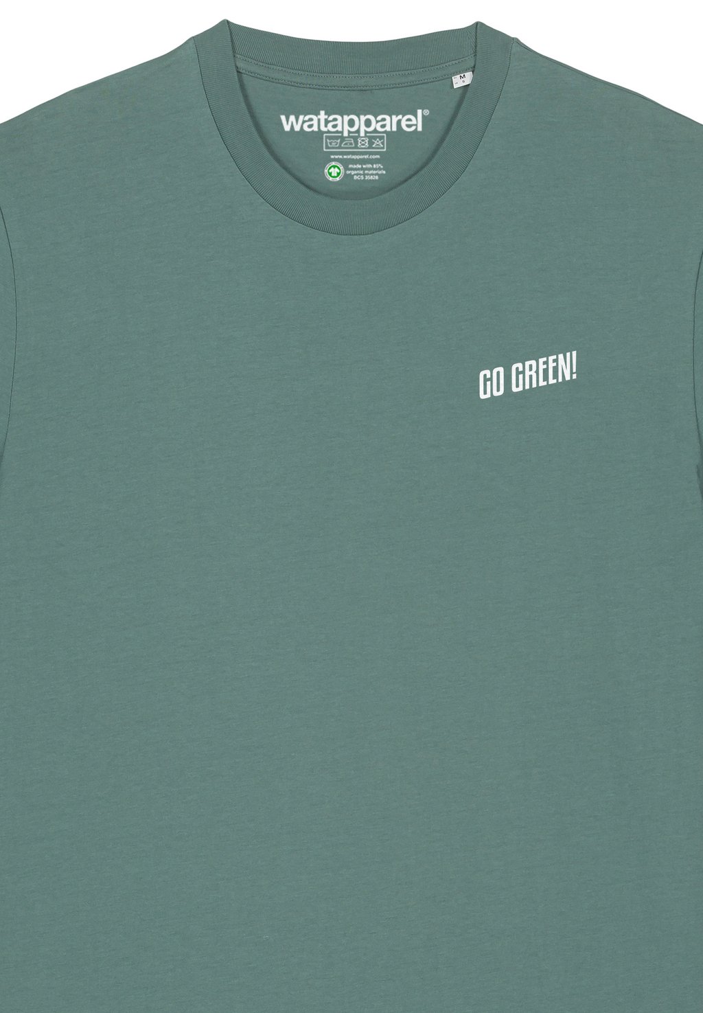 Футболка с принтом GO GREEN watapparel, темно-зеленый
Футболка с принтом GO GREEN watapparel, темно-зеленый