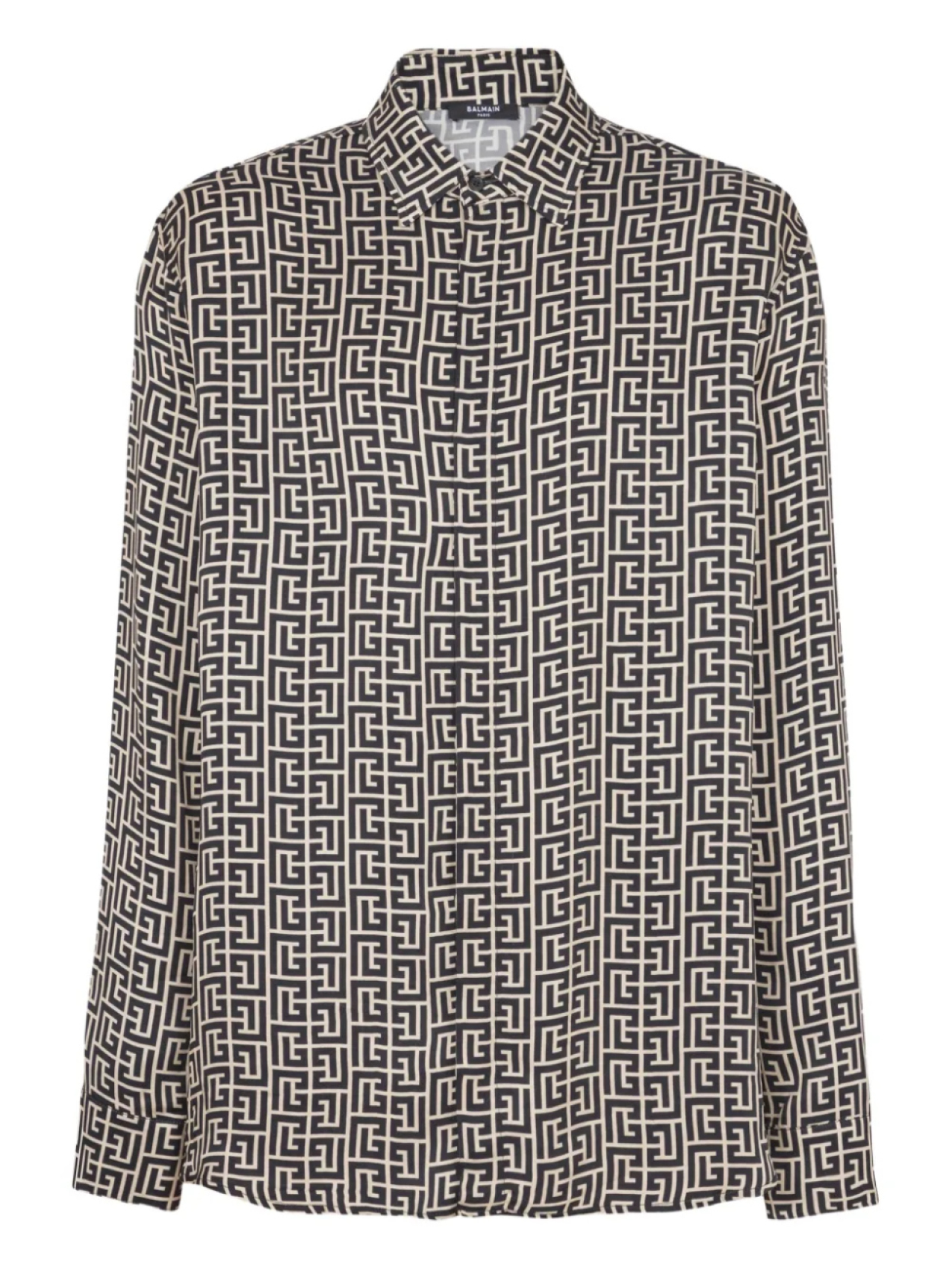 Balmain рубашка с монограммой, черный
Balmain рубашка с монограммой, черный
