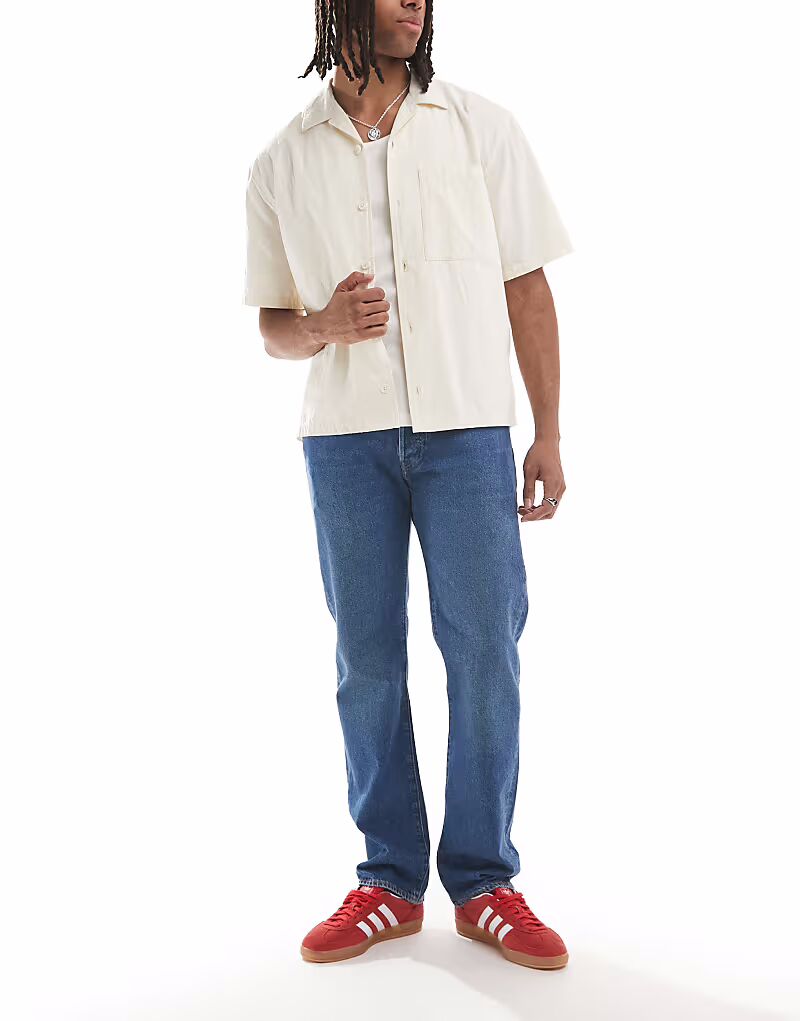 Джинсы 501 Original Straight средней степени стирки Levi'S
Джинсы 501 Original Straight средней степени стирки Levi'S