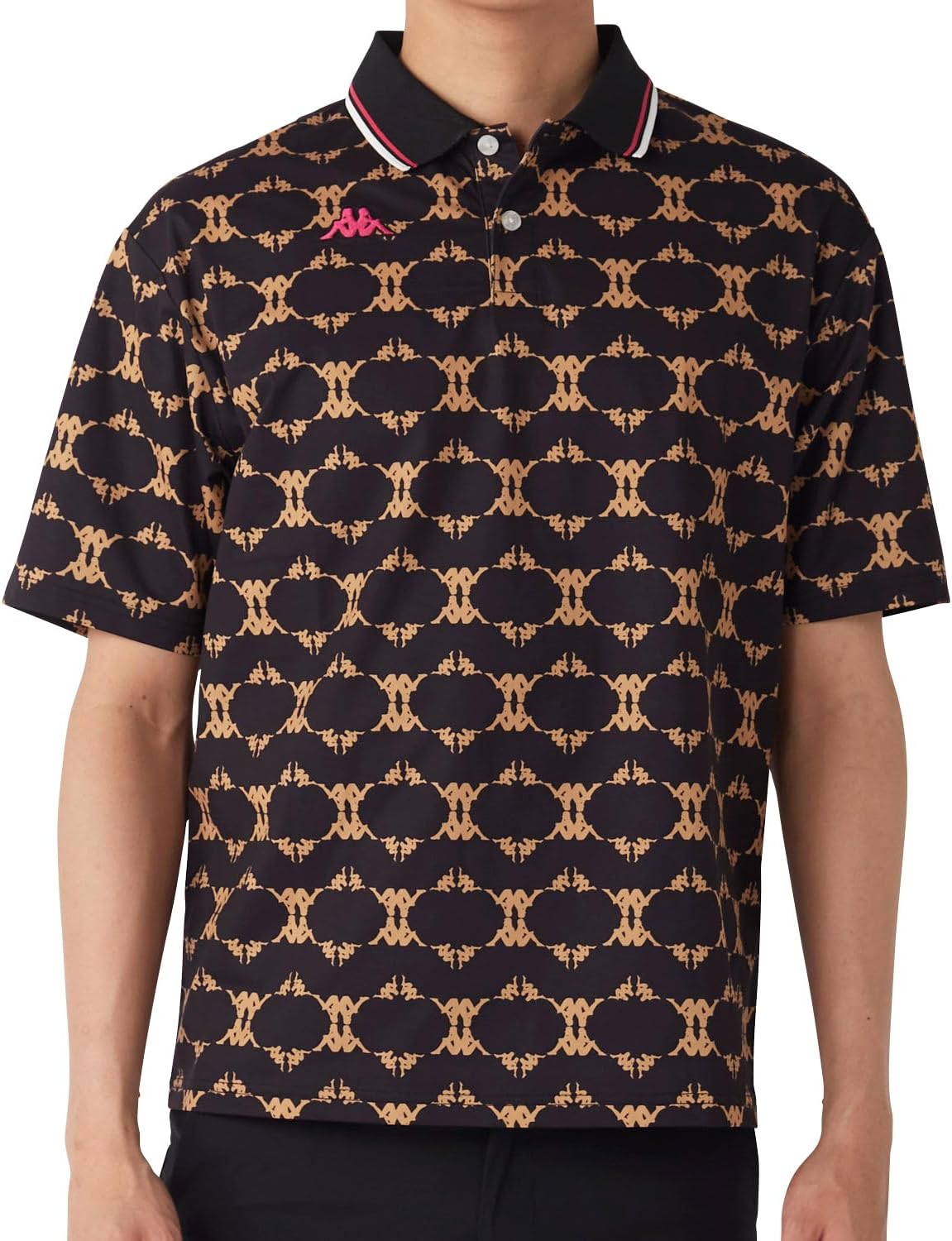 Мужская поло-рубашка Kappa с коротким рукавом, черный
Мужская поло-рубашка Kappa с коротким рукавом, черный