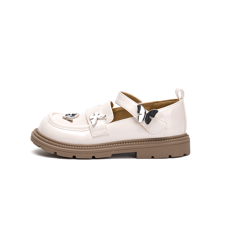 Детская кожаная обувь для детей KATETU, экрю
Детская кожаная обувь для детей KATETU, экрю