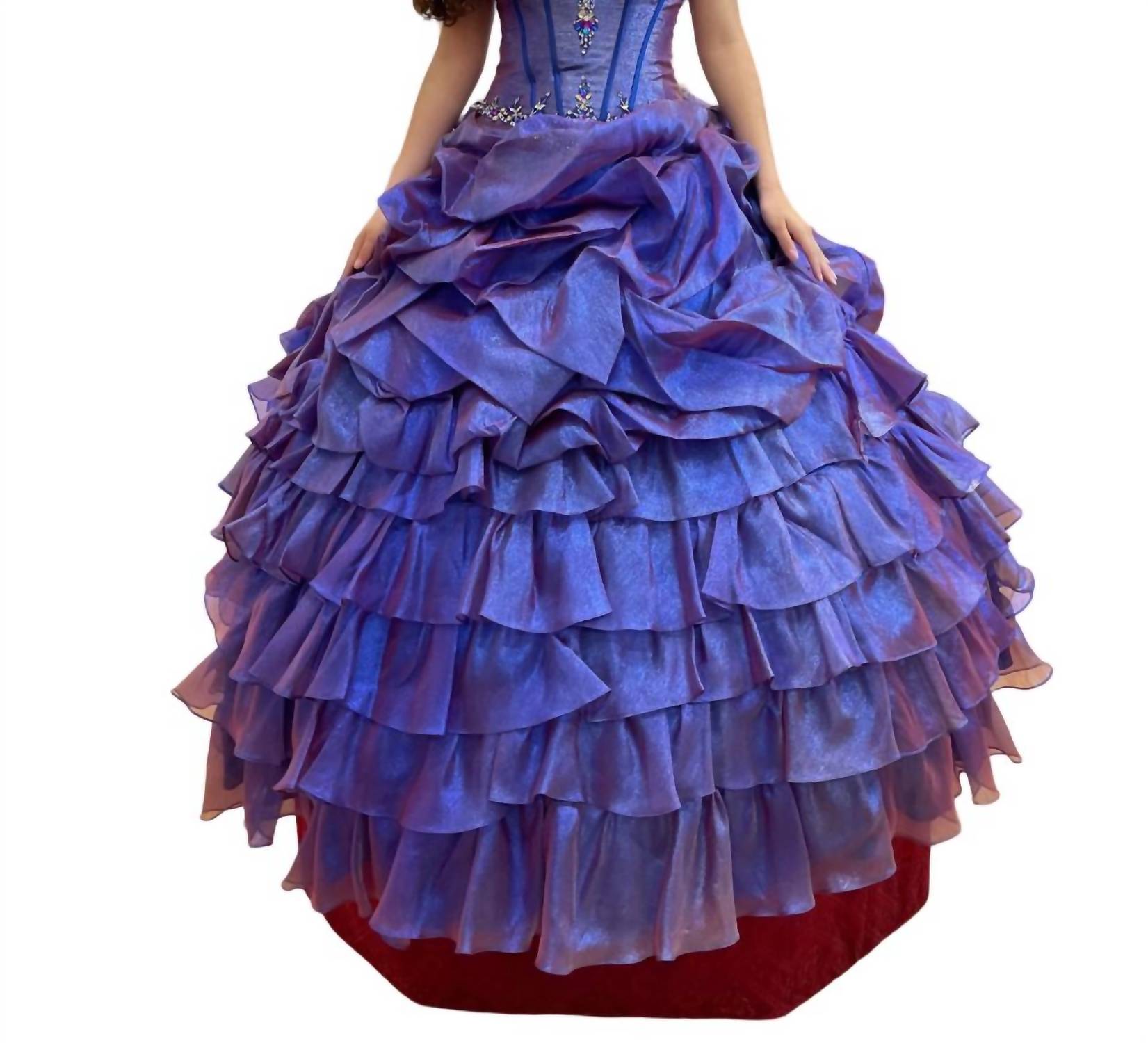 Платье Quinceañera с лифом, расшитым бисером, сапфирового цвета Mary's Bridal, цвет sapphire
Платье Quinceañera с лифом, расшитым бисером, сапфирового цвета Mary's Bridal, цвет sapphire