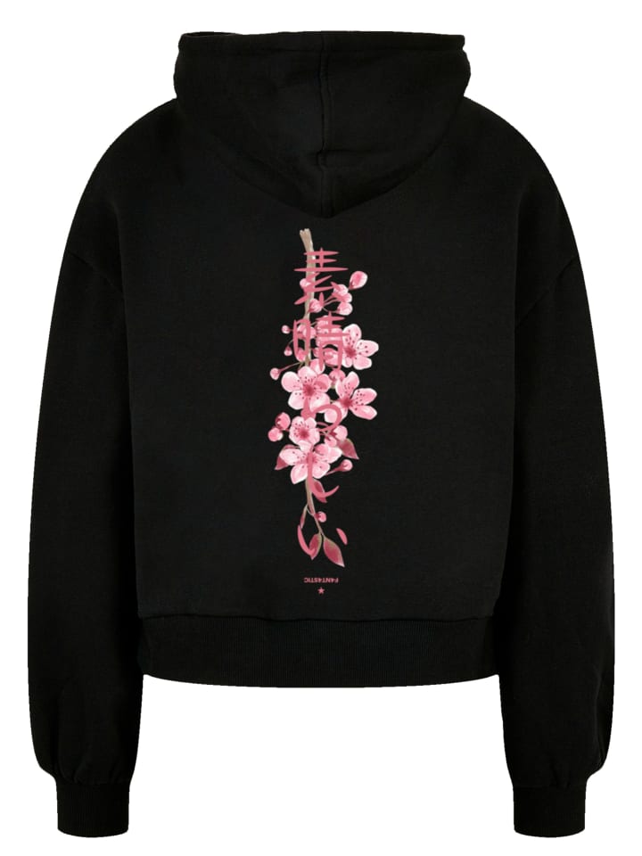 Женская толстовка свободного кроя Cherry Blossom из органического материала черного цвета F4NT4STIC
Женская толстовка свободного кроя Cherry Blossom из органического материала черного цвета F4NT4STIC