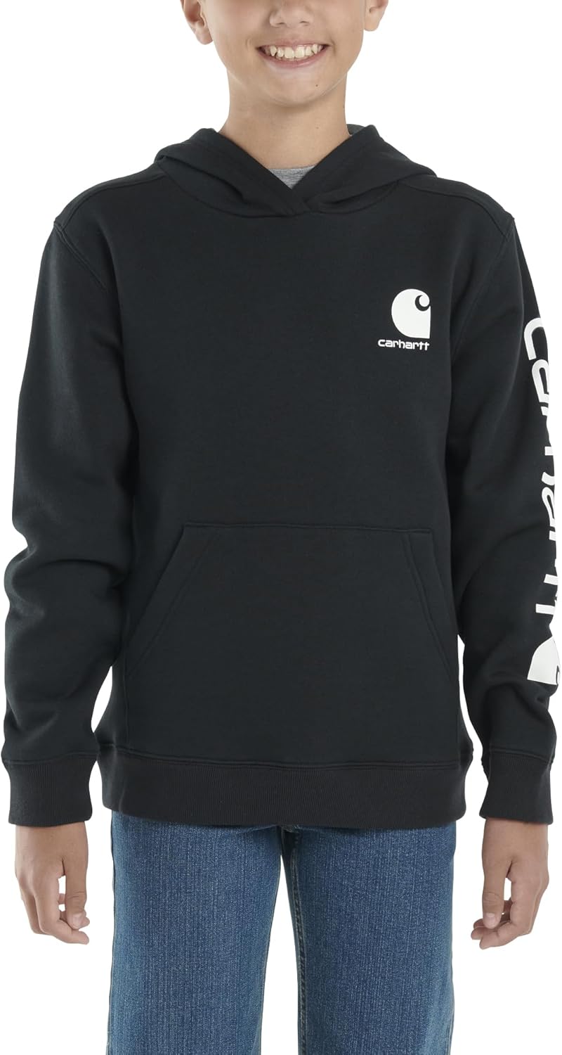 Детская толстовка Carhartt CA6272 с длинными рукавами и принтом - для мальчиков, Caviar Black
Детская толстовка Carhartt CA6272 с длинными рукавами и принтом - для мальчиков, Caviar Black