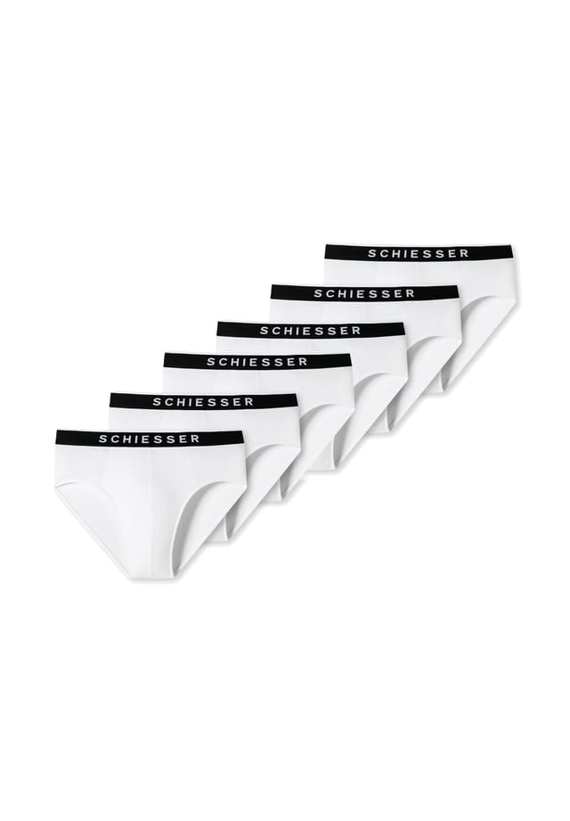 Трусы Rio 6 пар органический хлопок 95/5 Schiesser, белый
Трусы Rio 6 пар органический хлопок 95/5 Schiesser, белый