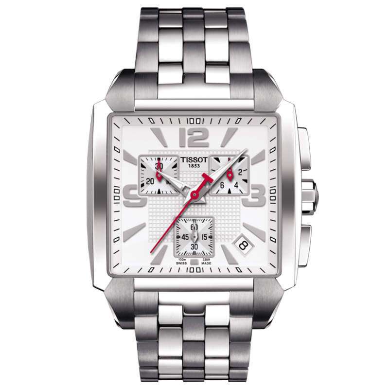Мужские часы с кварцевым механизмом Белый циферблат Браслет из нержавеющей стали TISSOT
Мужские часы с кварцевым механизмом Белый циферблат Браслет из нержавеющей стали TISSOT