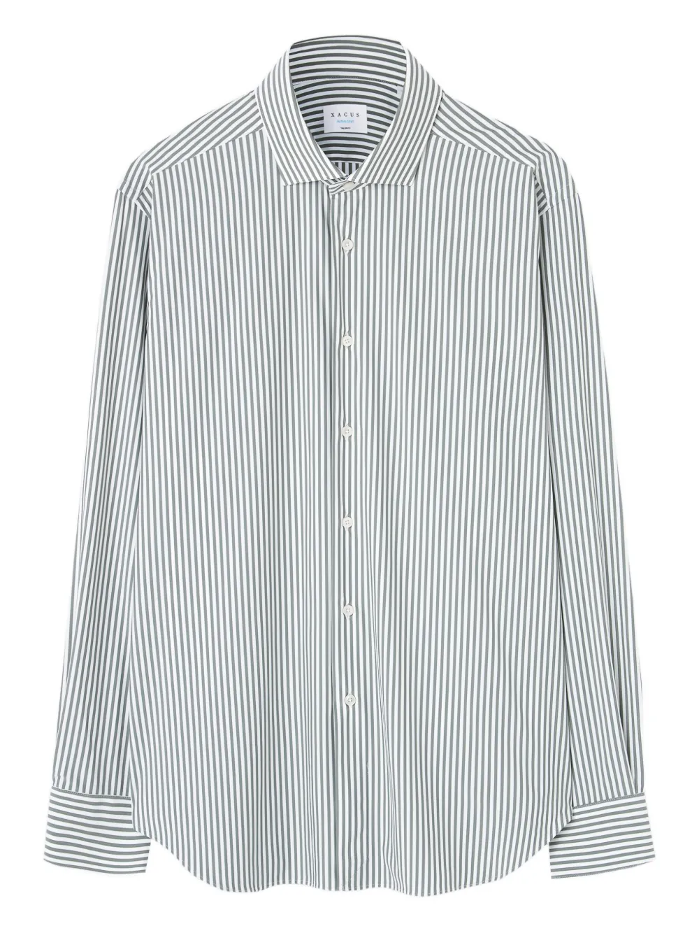 Полосатая рубашка с длинными рукавами Xacus, зеленый
Полосатая рубашка с длинными рукавами Xacus, зеленый