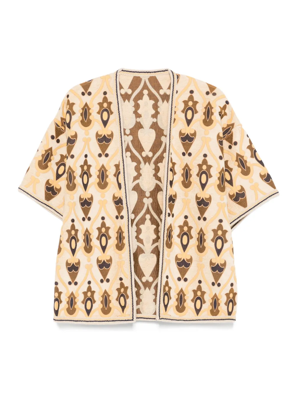 Жакет с короткими рукавами и узором ETRO, нейтральный
Жакет с короткими рукавами и узором ETRO, нейтральный