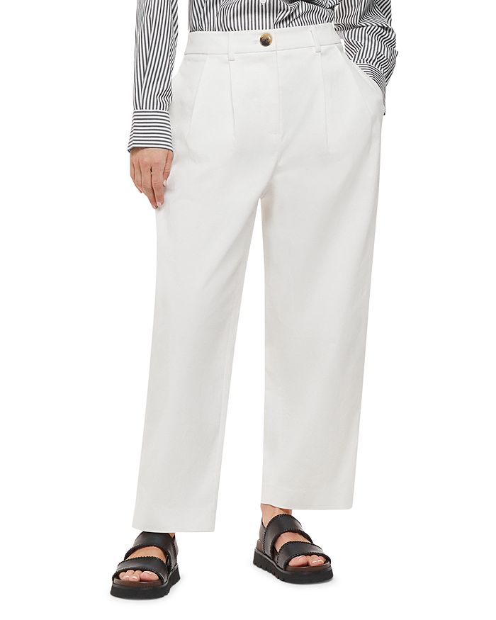 Брюки с плиссировкой Petites Bethany Whistles, белый
Брюки с плиссировкой Petites Bethany Whistles, белый