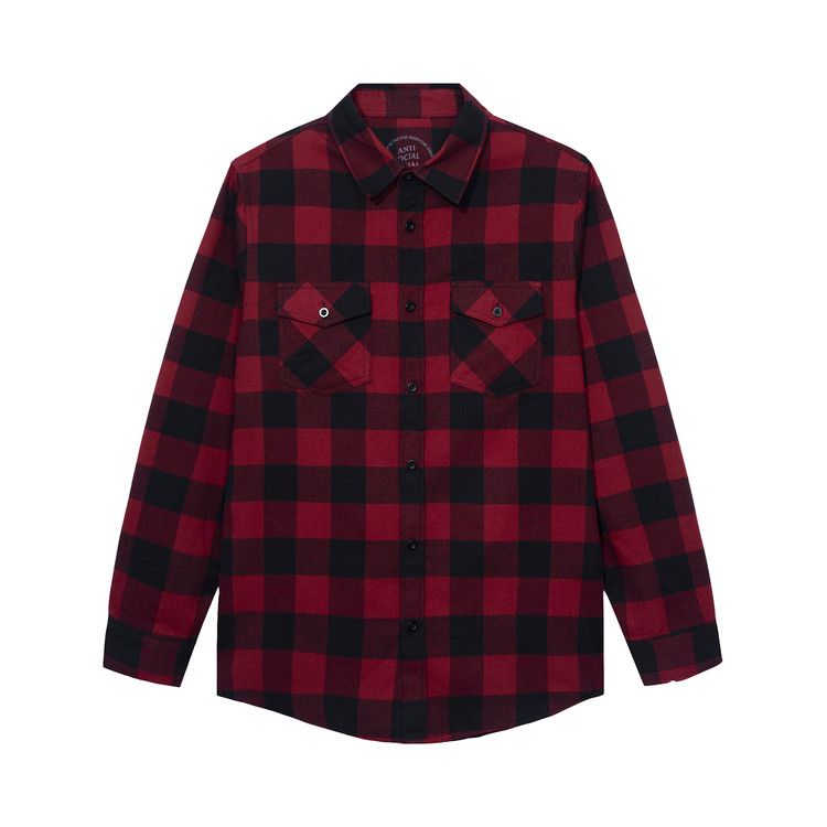 Топ Anti Social Social Club Happiest Place On Earth Flannel, Red
Топ Anti Social Social Club Happiest Place On Earth Flannel, Red