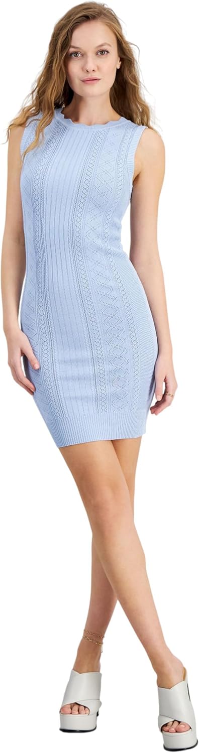 GUESS Женское платье Adaline SWTR без рукавов, Arctic Sky
GUESS Женское платье Adaline SWTR без рукавов, Arctic Sky