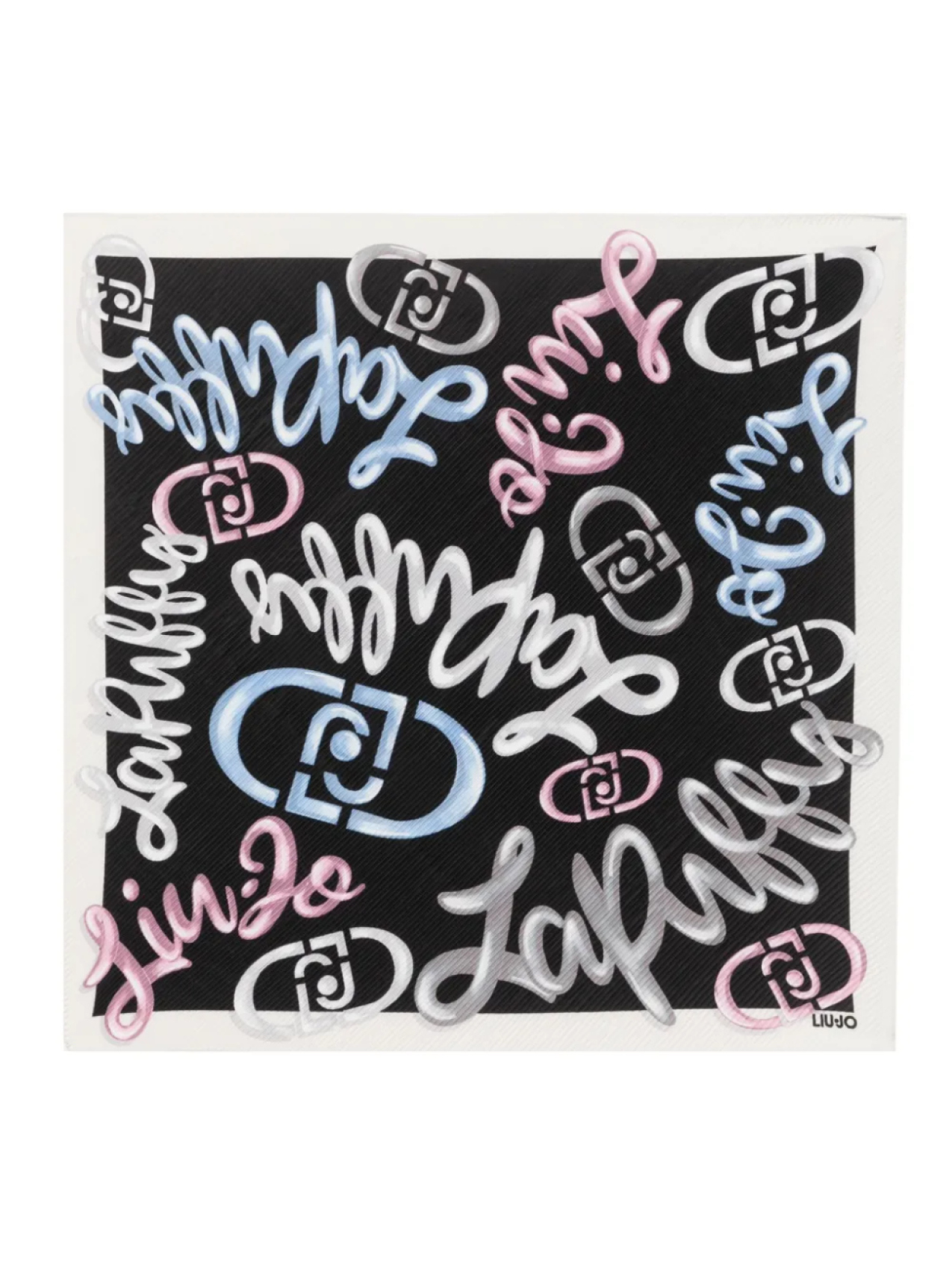 Шарф с логотипом LIU JO, черный
Шарф с логотипом LIU JO, черный