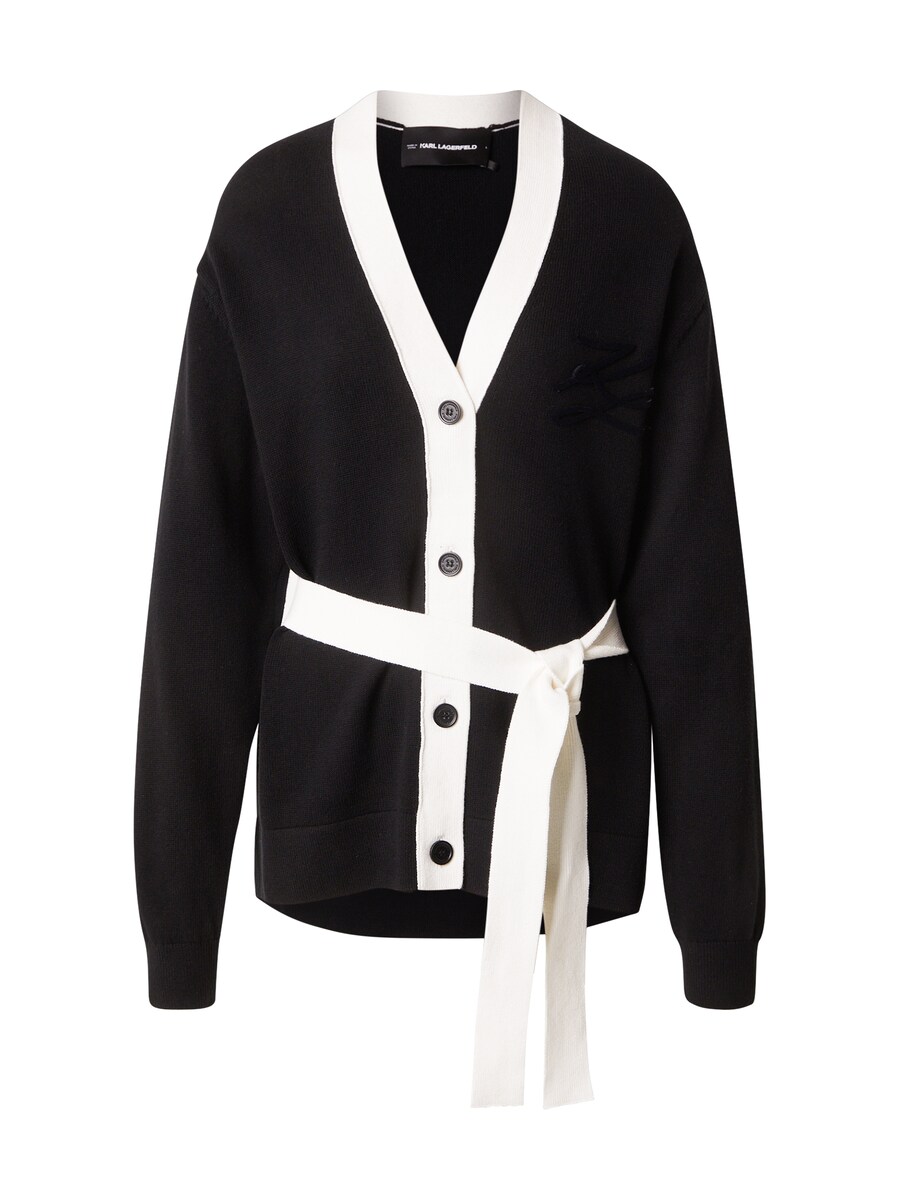 Вязаный кардиган Karl Lagerfeld, черный
Вязаный кардиган Karl Lagerfeld, черный