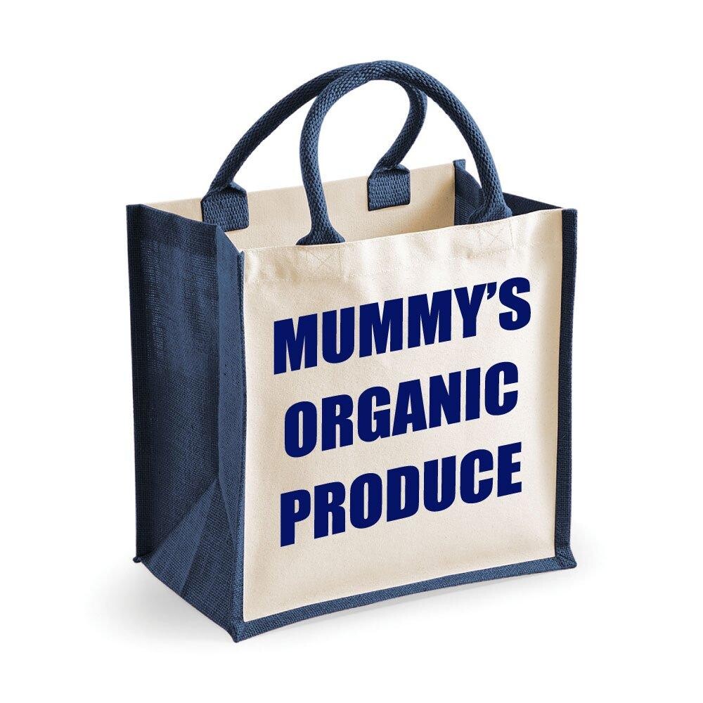 Средняя джутовая сумка Mummy's Organic Produce Темно-синяя сумка 60 SECOND MAKEOVER, синий
Средняя джутовая сумка Mummy's Organic Produce Темно-синяя сумка 60 SECOND MAKEOVER, синий