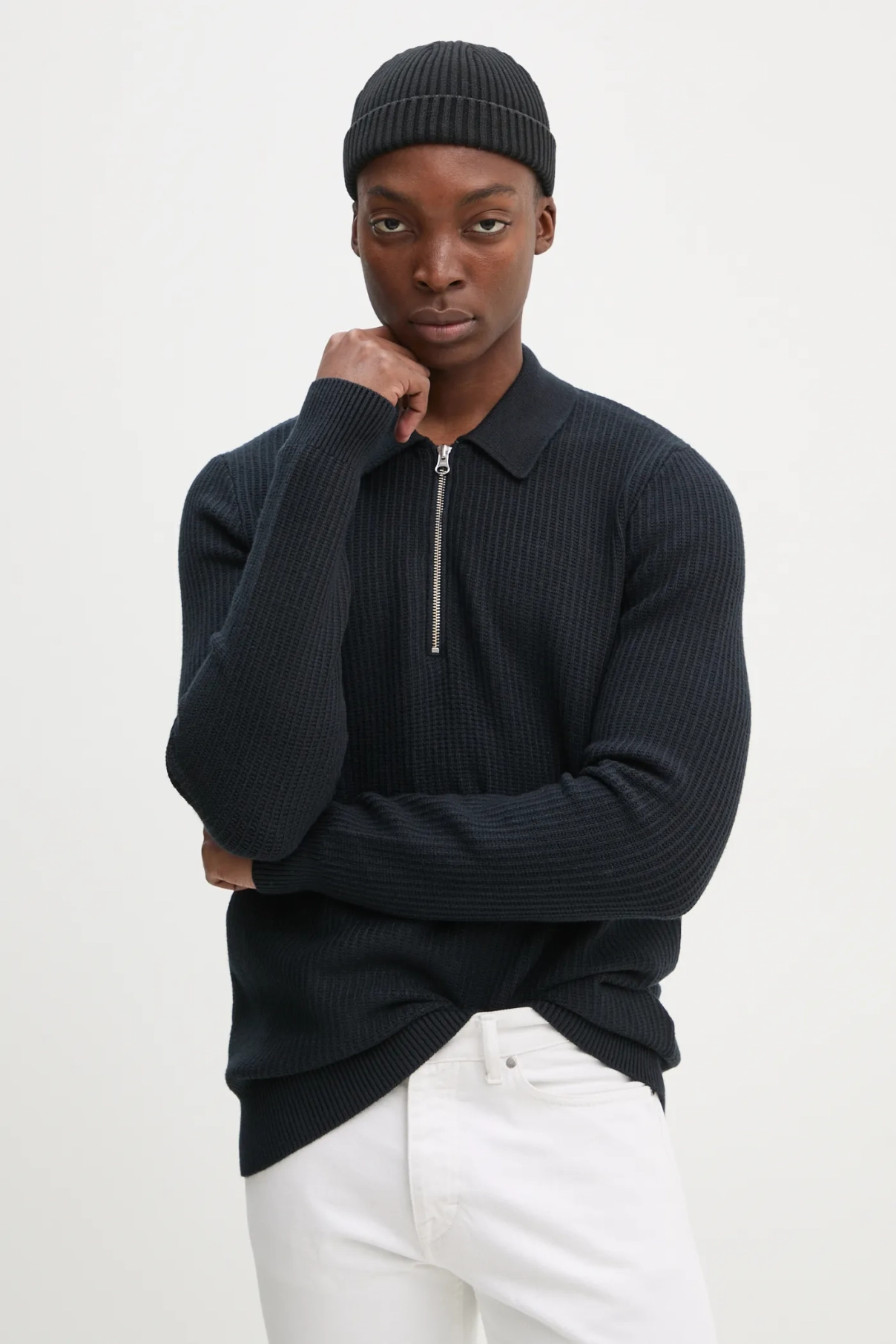 Свитер Samsoe Samsoe, темно-синий
Свитер Samsoe Samsoe, темно-синий