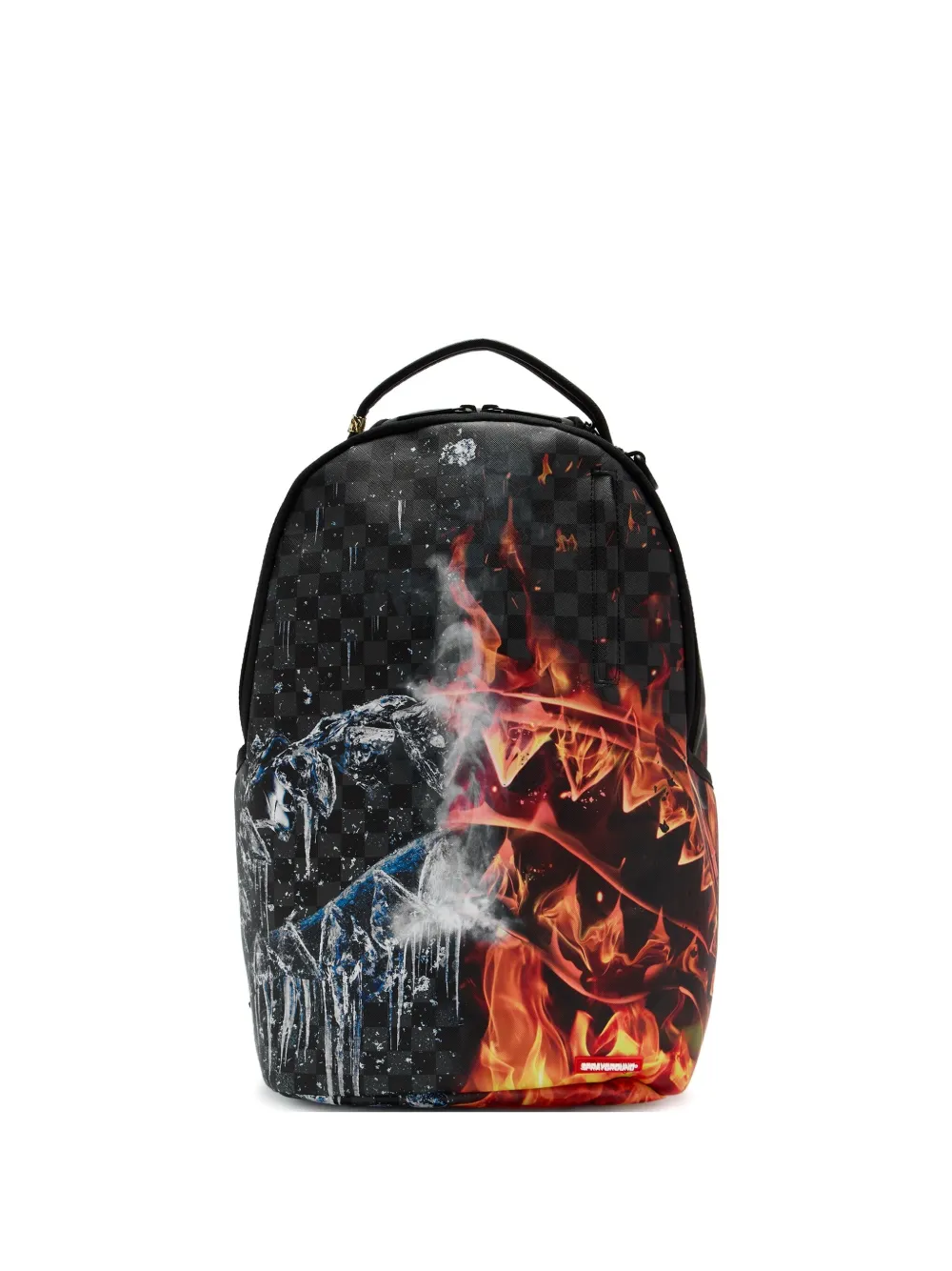Клетчатый рюкзак с графичным принтом Sprayground, черный
Клетчатый рюкзак с графичным принтом Sprayground, черный