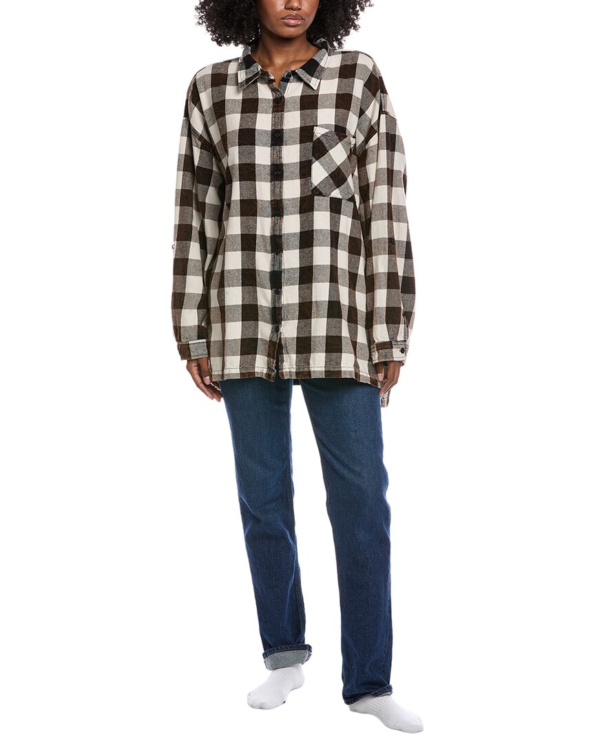 Винтажная фланелевая рубашка Nu Nu Vintage, коричневый
Винтажная фланелевая рубашка Nu Nu Vintage, коричневый