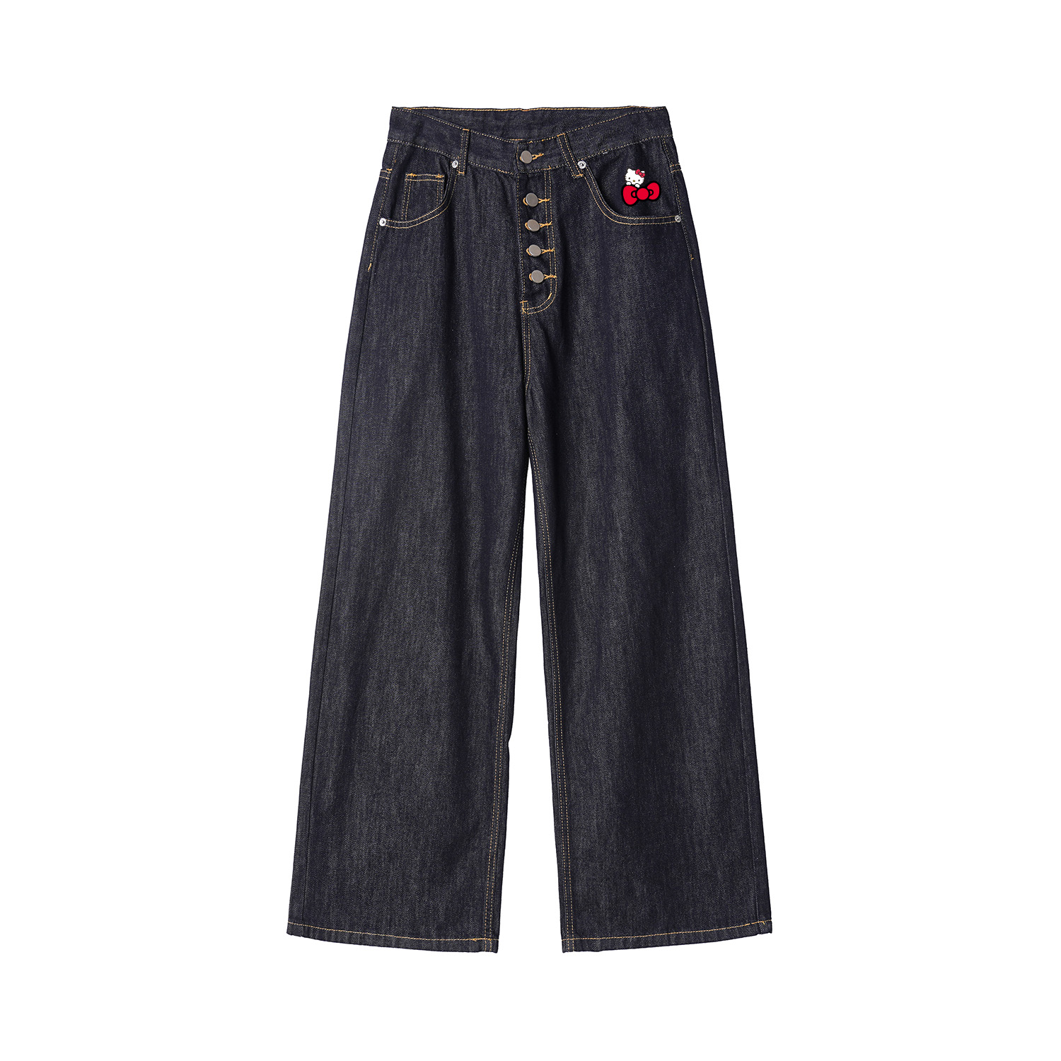 Джинсы Hello Kitty SS25 Unisex Sanrio, синий
Джинсы Hello Kitty SS25 Unisex Sanrio, синий