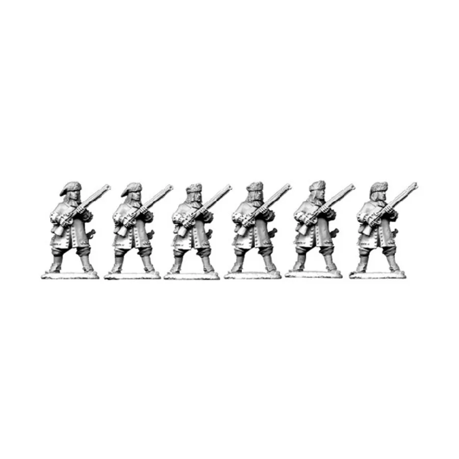 Спешенные драгуны в меховых шапках наготове, North Star 1672 - Dragoons (28mm)
Спешенные драгуны в меховых шапках наготове, North Star 1672 - Dragoons (28mm)