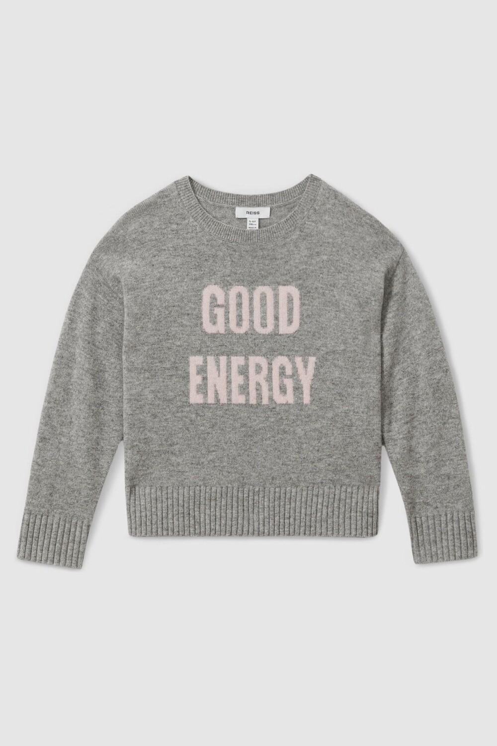 Джемпер из смеси шерсти Shelly с круглым вырезом и надписью Reiss, серый
Джемпер из смеси шерсти Shelly с круглым вырезом и надписью Reiss, серый
