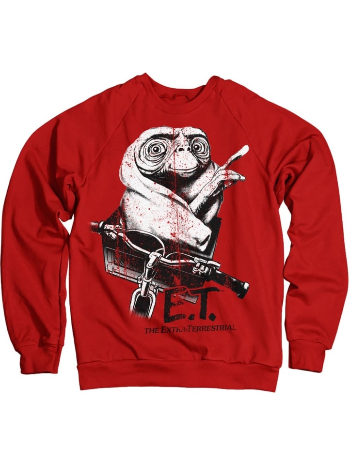 Свитер красного цвета E.T.
Свитер красного цвета E.T.