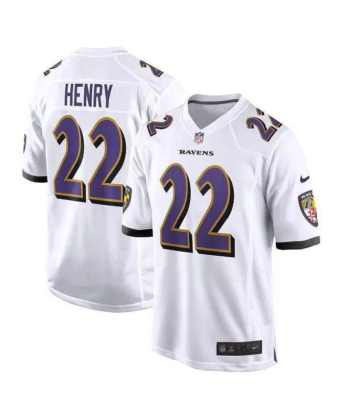 Мужская игровая футболка Derrick Henry White Baltimore Ravens в белом цвете Nike
Мужская игровая футболка Derrick Henry White Baltimore Ravens в белом цвете Nike