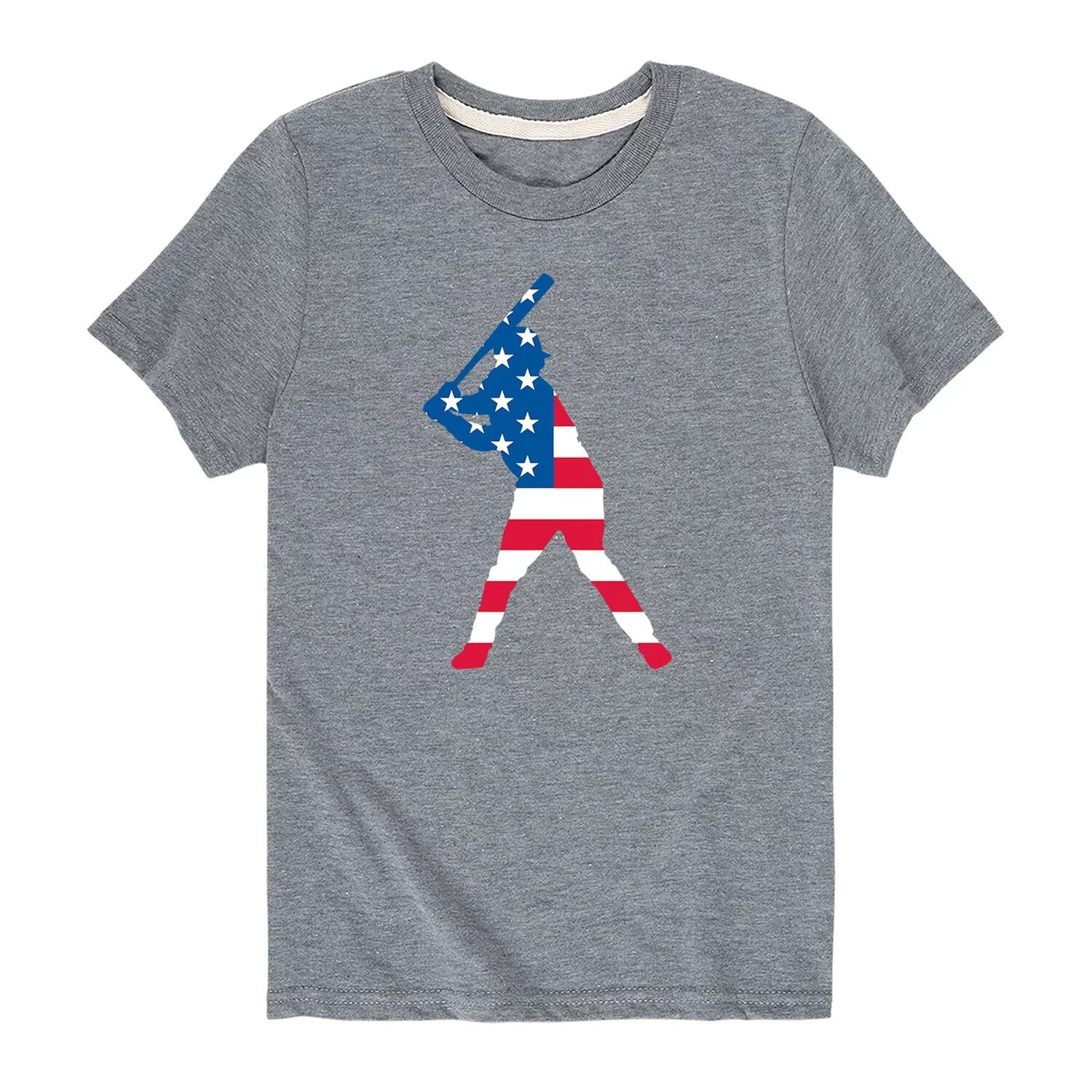 Футболка с бейсболистом «Американа» для мальчиков 8–20 лет Licensed Character
Футболка с бейсболистом «Американа» для мальчиков 8–20 лет Licensed Character