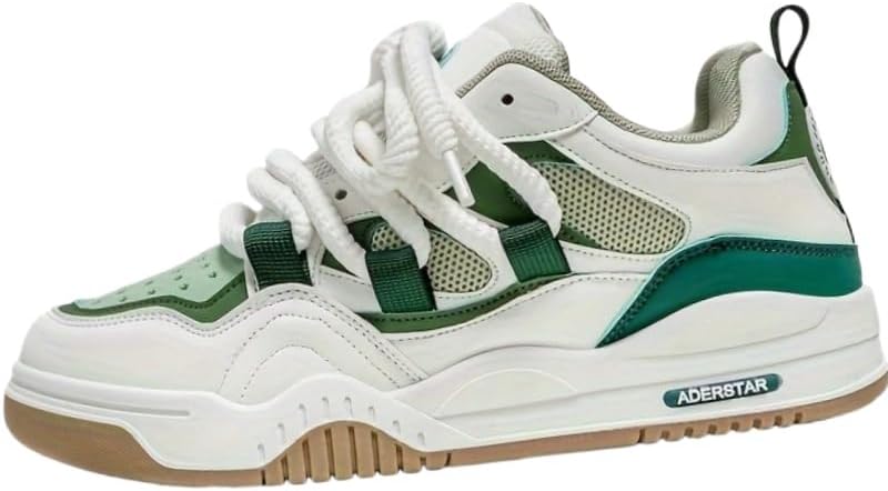 Мужские модные кроссовки в уличном стиле, удобные противоскользящие шнурованные повседневные платформенные кроссовки для активного отдыха на свежем воздухе Fmshi, зеленый
Мужские модные кроссовки в уличном стиле, удобные противоскользящие шнурованные повседневные платформенные кроссовки для активного отдыха на свежем воздухе Fmshi, зеленый