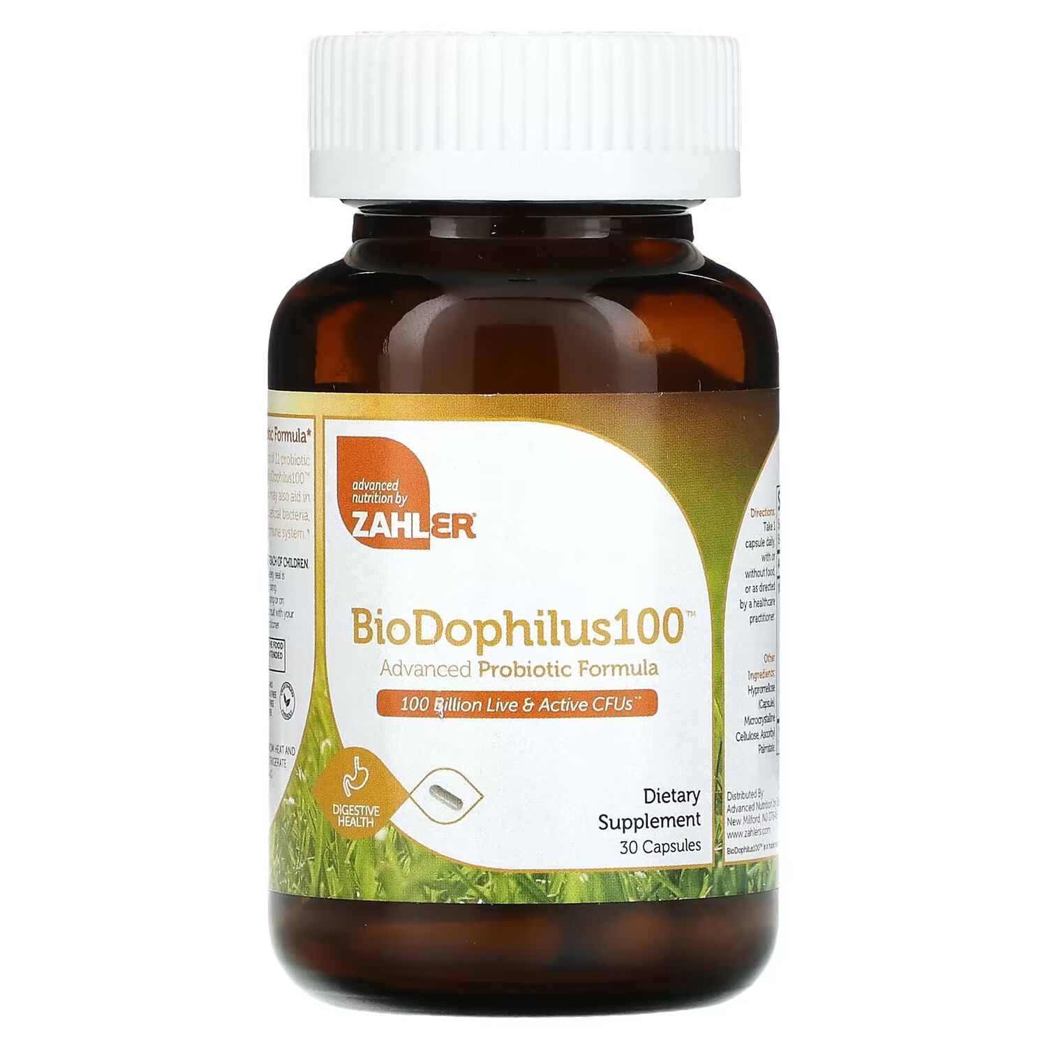 Zahler BioDophilus100, КОЕ, 30 капсул
Zahler BioDophilus100, КОЕ, 30 капсул